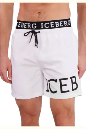 Iceberg Herren, Bademode, Weiß, LGröße: