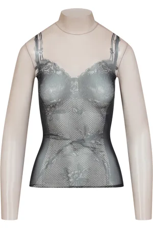 Balenciaga Damen, Oberteile, Schwarzk, SGröße:
