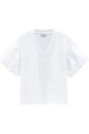 Woolrich Damen, Oberteile, Weiß, MGröße:
