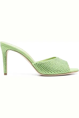 PARIS TEXAS Damen, Schuhe, Grün, 37 EUGröße: