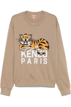 Kenzo Herren, Sweatshirts & Hoodies, Braun, LGröße: