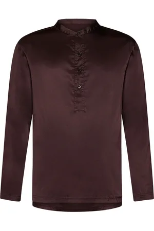 Tom Ford Herren, Oberteile, Braun, LGröße: