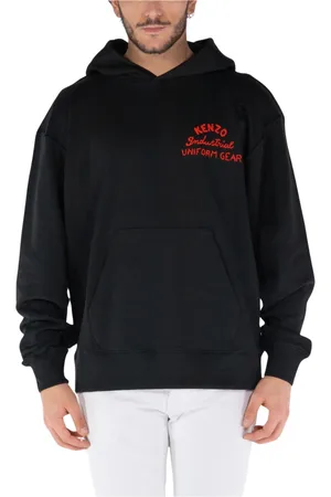Kenzo Herren, Sweatshirts & Hoodies, Schwarzk, MGröße: