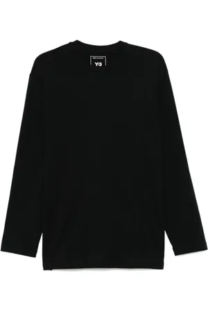 Y-3 Herren, Oberteile, Schwarzk, LGröße: