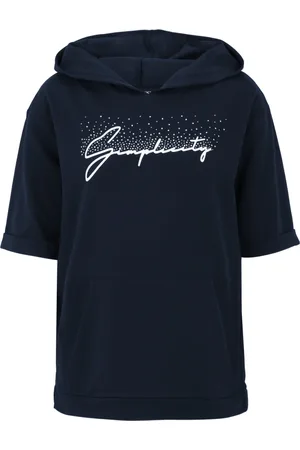 DORIS S Damen, Sweatshirts & Hoodies, Blau, XLGröße: