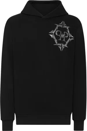 Philipp Plein Herren, Sweatshirts & Hoodies, Schwarzk, 2XLGröße:
