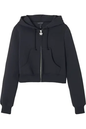 Marc Jacobs Damen, Sweatshirts & Hoodies, Schwarzk, LGröße: