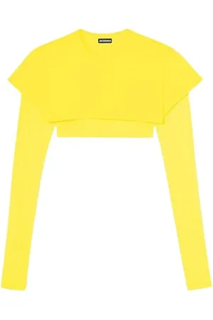Jacquemus Damen, Oberteile, Gelb, LGröße: