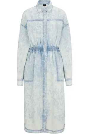 HUGO BOSS Damen, Kleider, Blau, XSGröße: