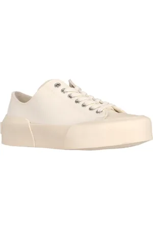 Jil Sander Damen, Schuhe, Weiß, 35 EUGröße: