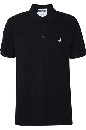 Moschino Herren, Oberteile, Schwarzk, SGröße: