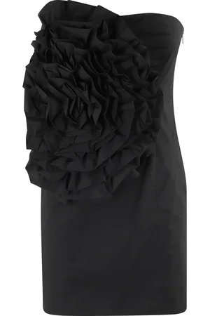 ROTATE Damen, Kleider, Schwarzk, XSGröße: