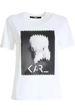 Karl Lagerfeld Damen, Oberteile, Weiß, MGröße: