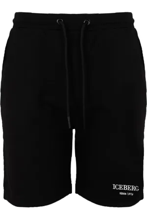 Iceberg Herren, Shorts, Schwarzk, MGröße: