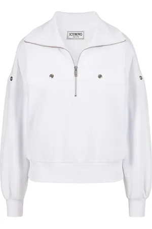 Iceberg Damen, Sweatshirts & Hoodies, Weiß, SGröße: