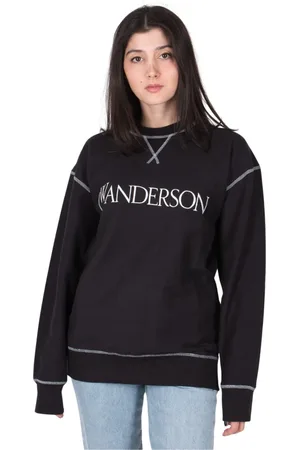 J.W.Anderson Damen, Sweatshirts & Hoodies, Schwarzk, SGröße:
