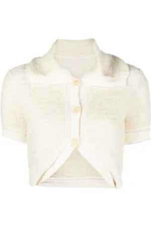 Jacquemus Damen, Strickwaren, Weiß, XSGröße: