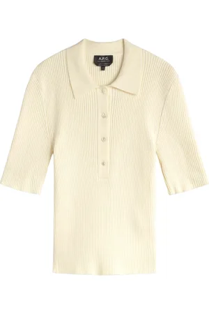 A.P.C. Damen, Oberteile, Weiß, LGröße: