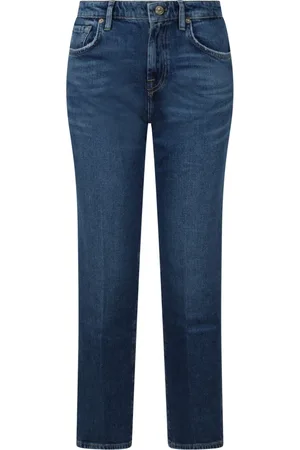 7 for all Mankind Damen, Jeans, Blau, W29Größe: