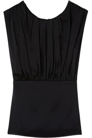 Jil Sander Damen, Oberteile, Schwarzk, SGröße: