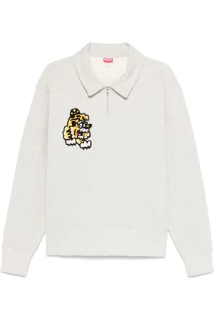 Kenzo Herren, Sweatshirts & Hoodies, Grau, LGröße: