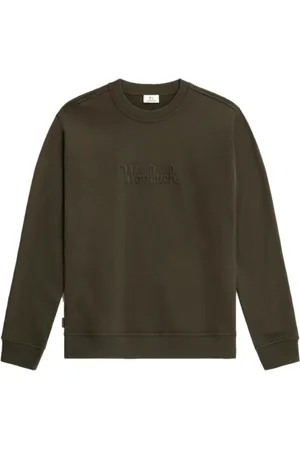 Woolrich Herren, Sweatshirts & Hoodies, Grün, SGröße: