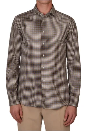 Incotex Herren, Shirts, Braun, 3XLGröße: