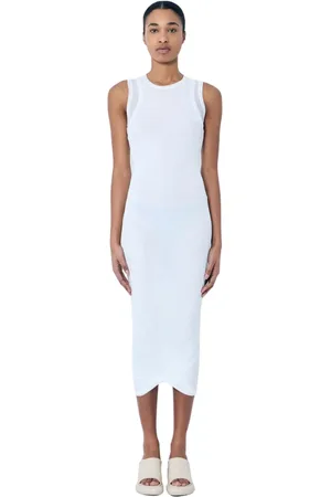 Jil Sander Damen, Kleider, Weiß, MGröße: