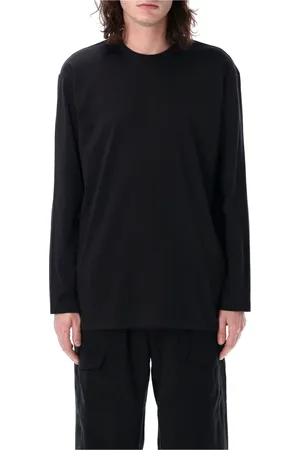 Y-3 Herren, Oberteile, Schwarzk, LGröße: