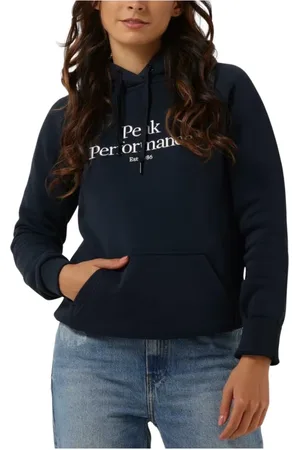 Peak Performance Damen, Sweatshirts & Hoodies, Blau, XSGröße: