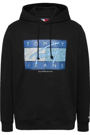 Tommy Hilfiger Herren, Sweatshirts & Hoodies, Schwarzk, SGröße: