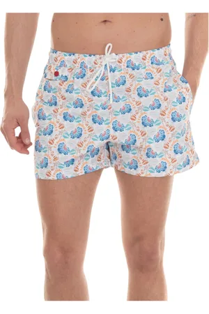 Kiton Herren, Bademode, Weiß, XLGröße: