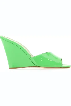 PARIS TEXAS Damen, Schuhe, Grün, 40 EUGröße: