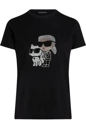 Karl Lagerfeld Damen, Oberteile, Schwarzk, XSGröße: