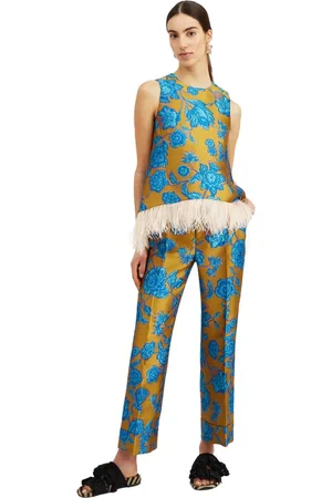 La DoubleJ Damen, Hosen, Blau, SGröße: