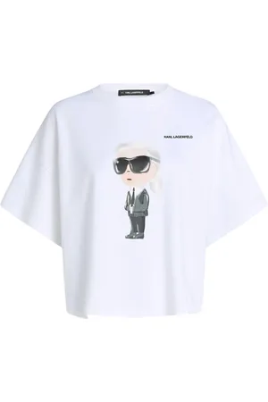 Karl Lagerfeld Damen, Oberteile, Weiß, XSGröße: