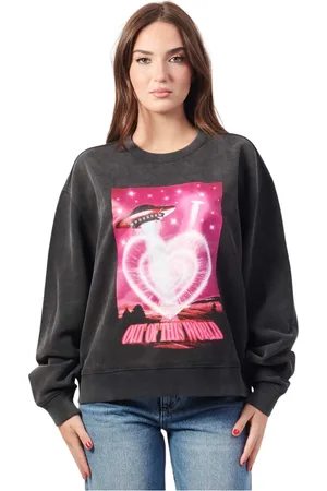 HUGO BOSS Damen, Sweatshirts & Hoodies, Schwarzk, LGröße: