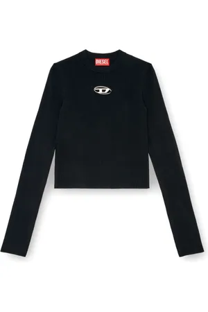 Diesel Damen, Oberteile, Schwarzk, SGröße: