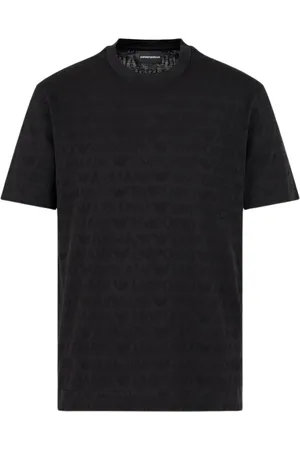 Emporio Armani Herren, Oberteile, Schwarzk, LGröße: