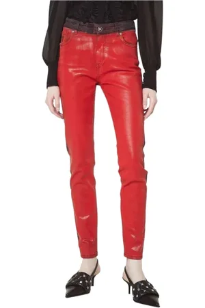 John Richmond Damen, Hosen, Rot, W30Größe: