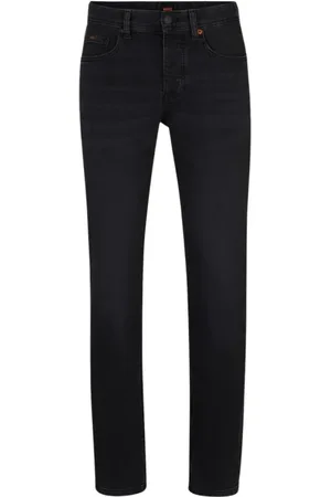 HUGO BOSS Herren, Jeans, Schwarzk, W35 L32Größe: