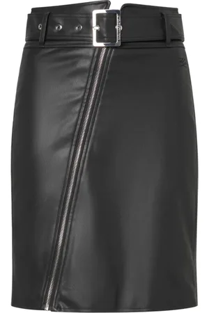 Karl Lagerfeld Damen, Röcke, Schwarzk, MGröße: