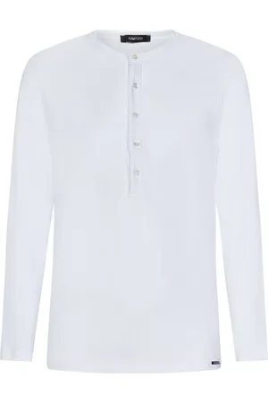 Tom Ford Herren, Oberteile, Weiß, SGröße: