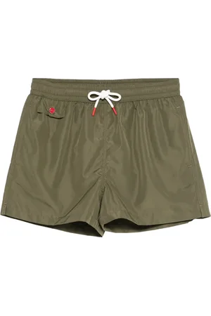 Kiton Herren, Bademode, Grün, 2XLGröße: