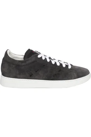 Kiton Herren, Schuhe, Grau, 44 EUGröße: