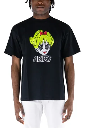 ARIES Herren, Oberteile, Schwarzk, LGröße:
