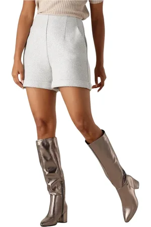 ACCESS FASHION Damen, Shorts, Grau, XSGröße: