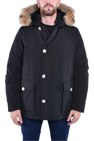 Woolrich Herren, Jacken, Schwarzk, LGröße: