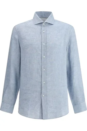Brunello Cucinelli Herren, Shirts, Blau, 2XLGröße:
