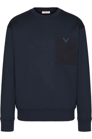 VALENTINO GARAVANI Herren, Sweatshirts & Hoodies, Blau, XLGröße: